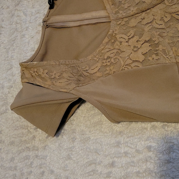 CECICO~ Dress, Tan, S - Picture 9 of 9